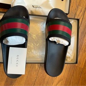 These sandals have been worn about three total times. Great condition!